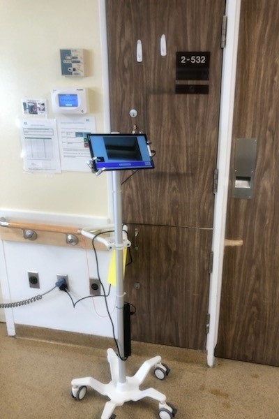a modern call button system being piloted at Belleville General Hospital