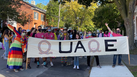 QUAQE members attend Pride parade