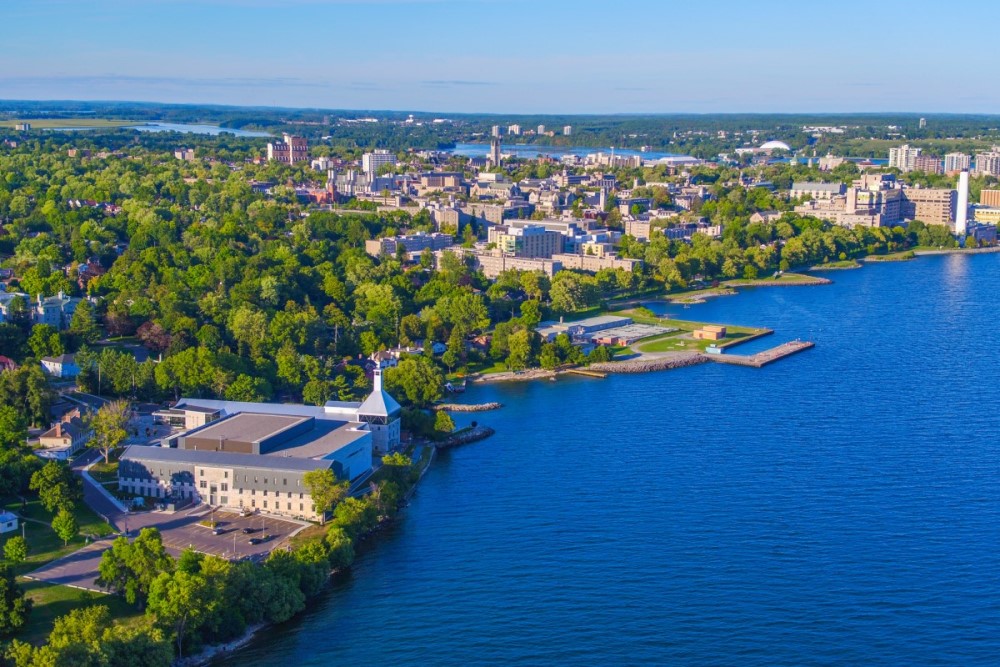 Aerial photograph of City of Kingston