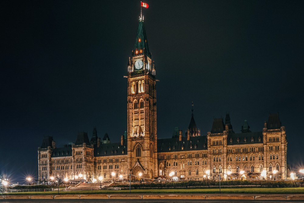 Photo of Canadian Parliament 