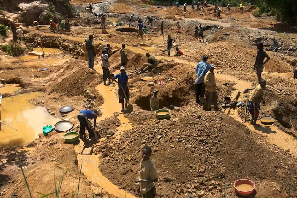 Illegal gold mining is spreading rapidly in Ghana. Wikimedia Commons/Flickr