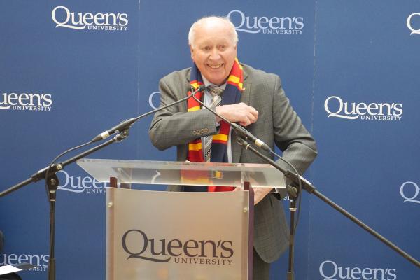 Queen’s remembers donor, alumnus Dennis Sharp