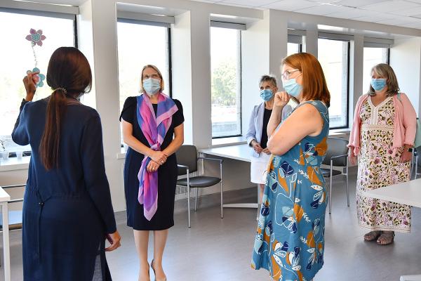 Ontario health minister tours Providence Transitional Care Centre