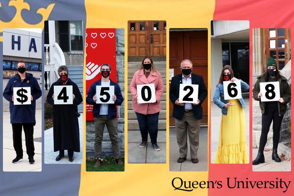 Queen’s campaign raises more than $450,000 for United Way