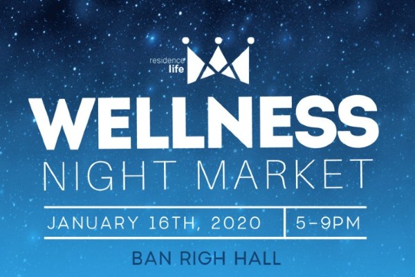 Wellness Night Market poster