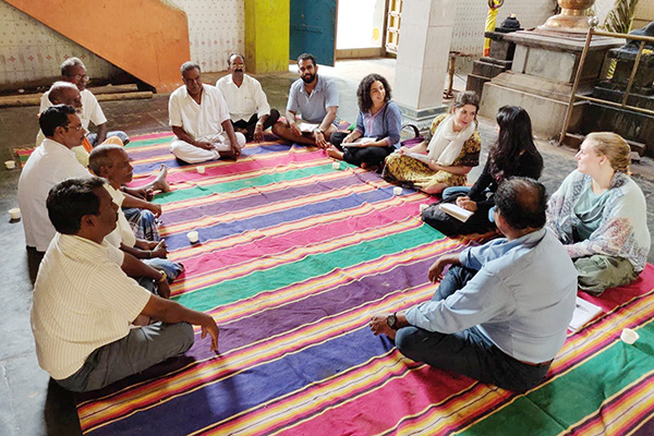Group discussion with Village Elders from Edayanchavadi regarding tourism impacts and their community