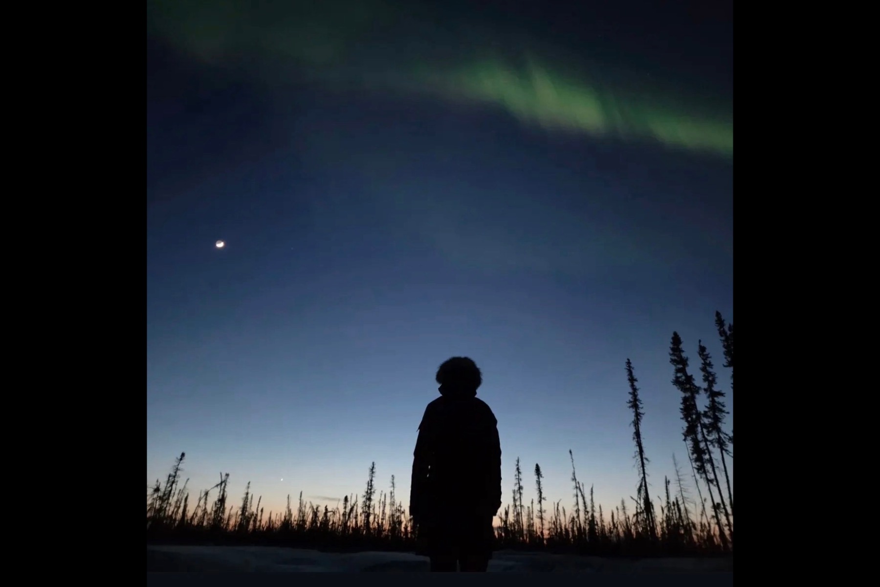 Scotty Creek Research Station, on the lands of the Łı́ı́dlı̨ı̨ Kų́ę́ First Nation