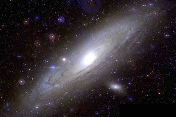 The Andromeda galaxy