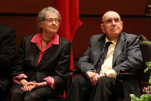 [Isabel and Alfred Bader