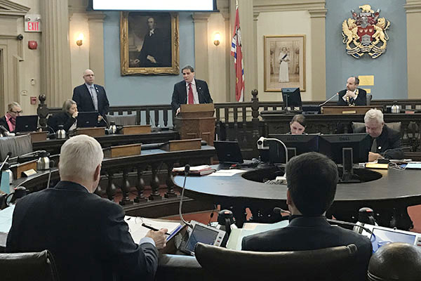 [Daniel Woolf at City Council]