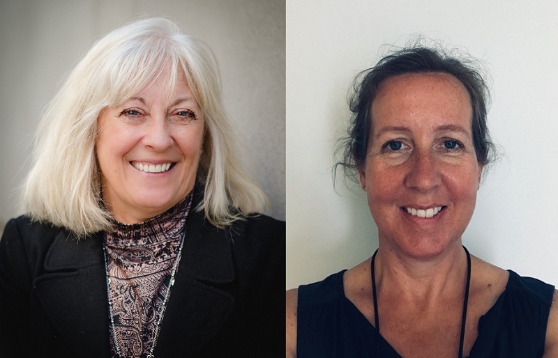 Dr. Colleen Grady (left) and Dr. Angela Coderre-Ball.