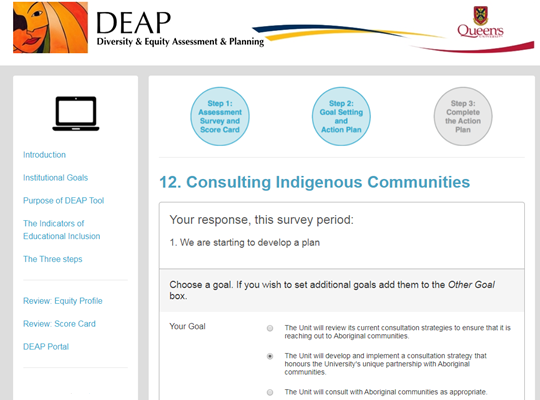 The Diversity and Equity Assessment and Planning (DEAP) tool, developed at Queen’s, is rolling out to additional units across campus in 2018. (Supplied Photo)