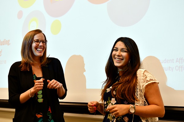 [Erin Clow and Vanessa Yzaguirre]