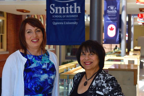 [Erin LeBlanc and Tina Dacin]