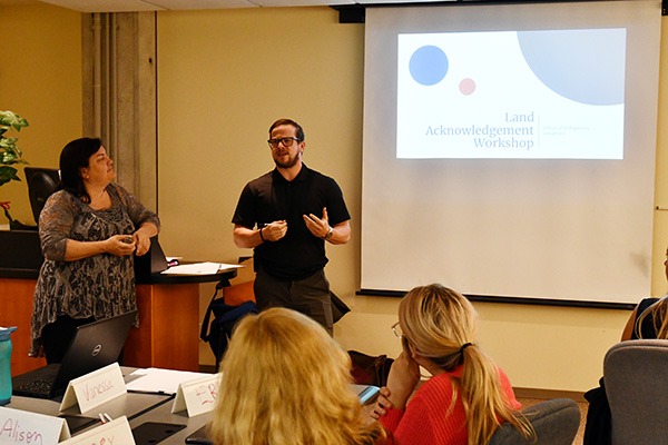 [Land Acknowledgement Workshop]