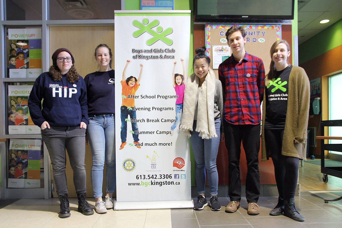 [Queen's Cares and the Boys and Girls Club]