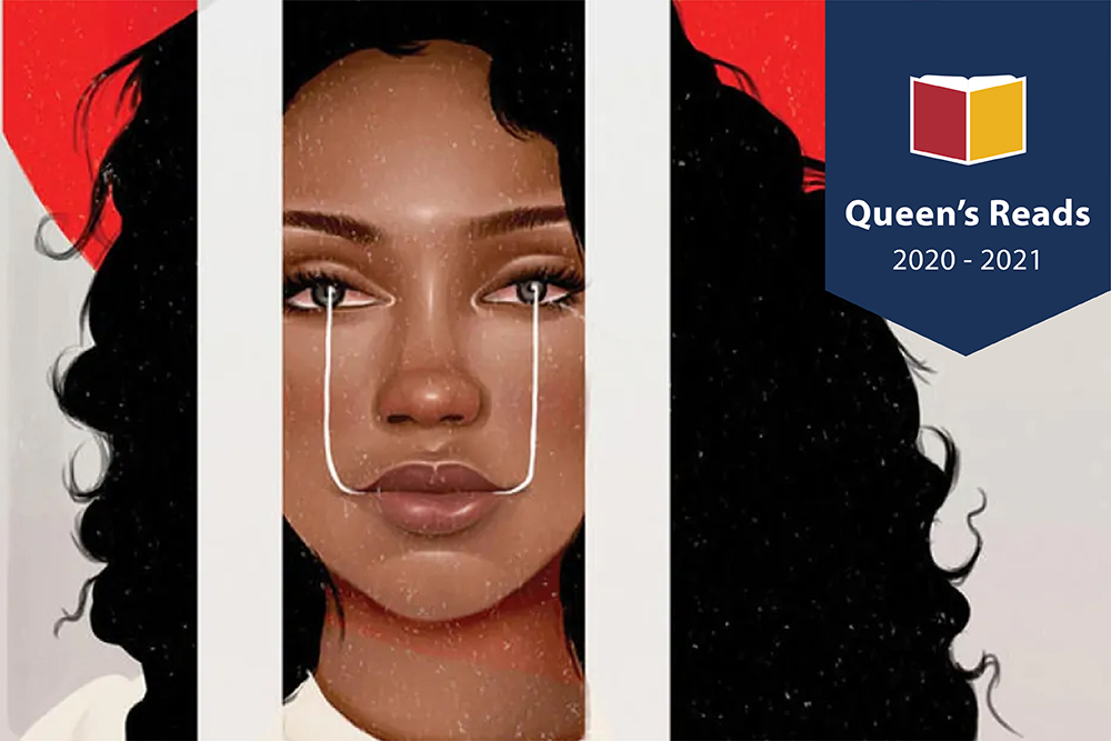 Graphic design for Queen's Reads