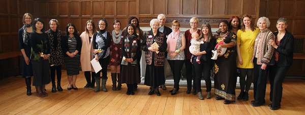 [Staff of the Ban Righ Foundation, award recipients, and donors]