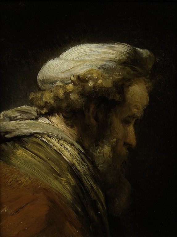 Rembrandt's "Head of a Man in Turban