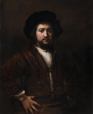 Rembrandt's "Man with Arms Akimbo"