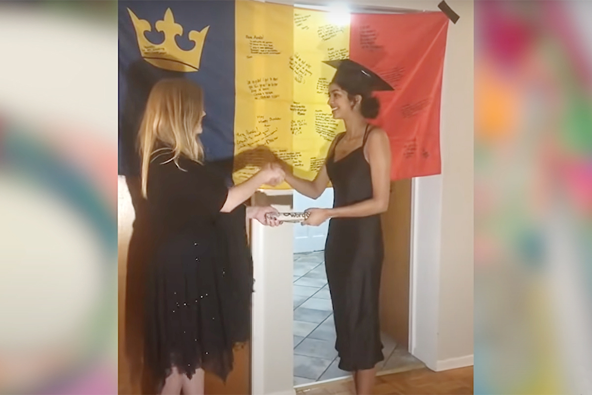 Some Good News Queen's graduation