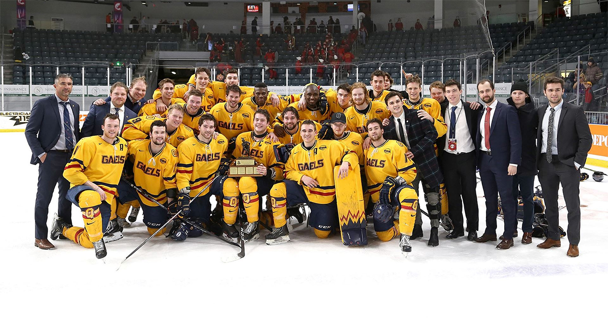 Queen's Gaels win the 2020 Carr-Harris Cup