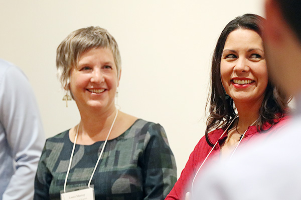 [Laura Murray and Vanessa McCourt]