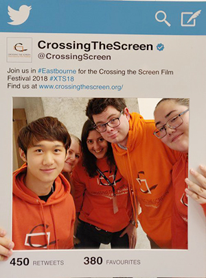 [BISC students at film festival]