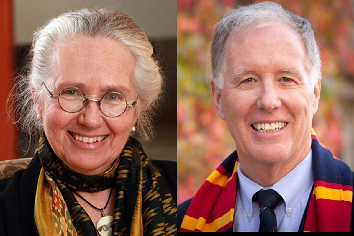 Jacalyn Duffin and Jim Leech