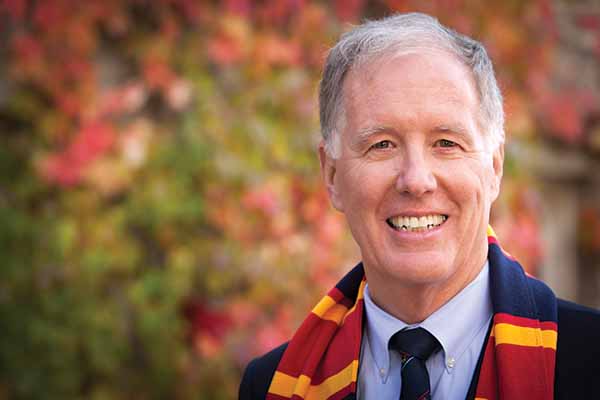 "Chancellor Jim Leech"