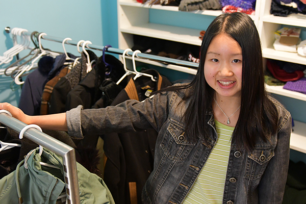 [Laura Lee in the Room of Requirement]