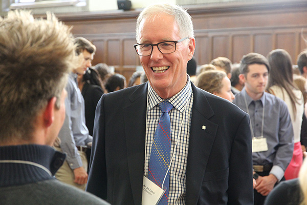 [Chancellor Jim Leech]