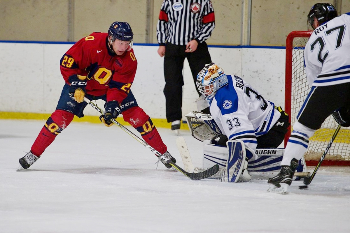 [Jared Bethune - Gaels men's hockey] 