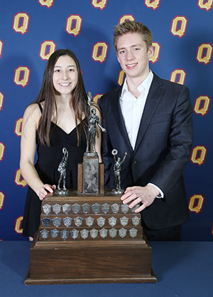 [Top varsity club rookies]