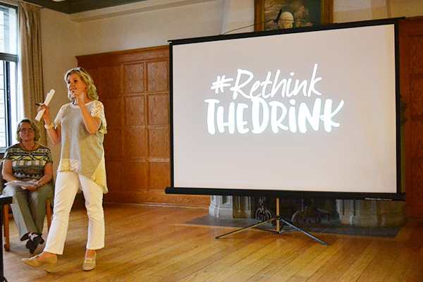 "Catherine Paradis speaks at Rethink the Drink"