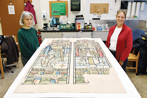 [Stained-Glass cartoon]