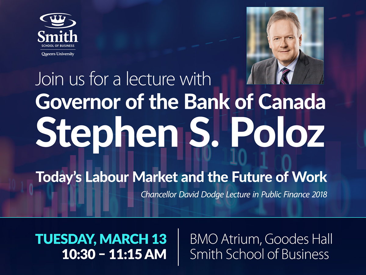 Governor of the Bank of Canada Stephen Poloz