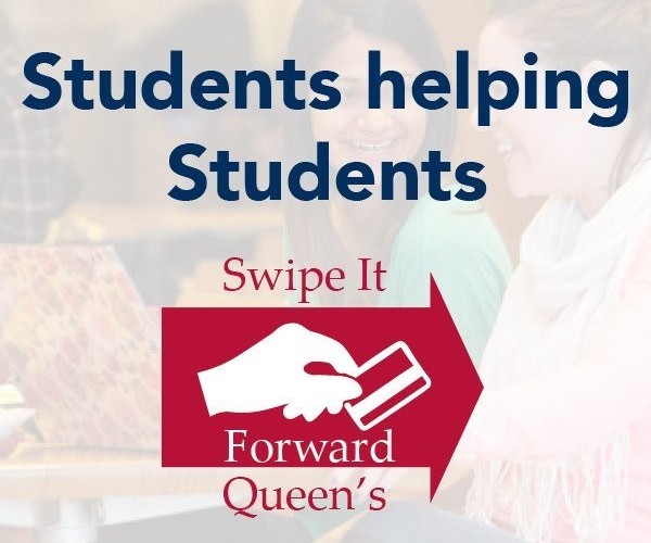 Graphic for Swipe It Forward Queen's program.