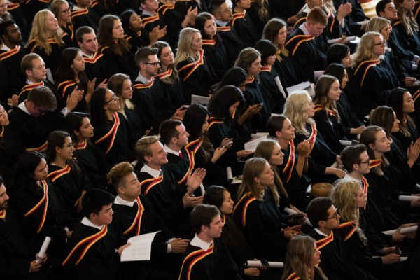 Photo of convocation at Queen's