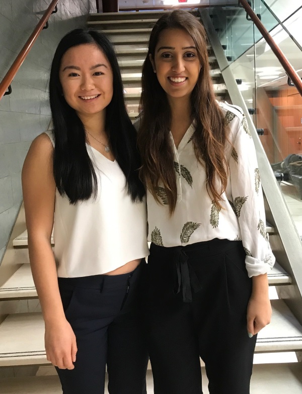 Lisa Xiong and Sara Majeed