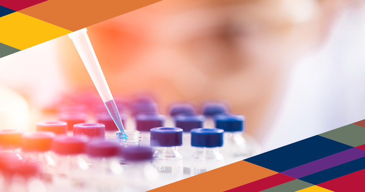 Pipette depositing liquid into medical vials