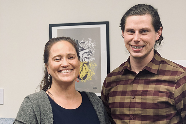 Thomas Dymond did his clerkship under the supervision of Dr. Ojistoh Horn, the sole full-time physician in Akwesasne.