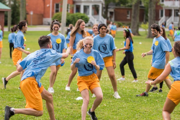 Photo of Health Sciences orientation event