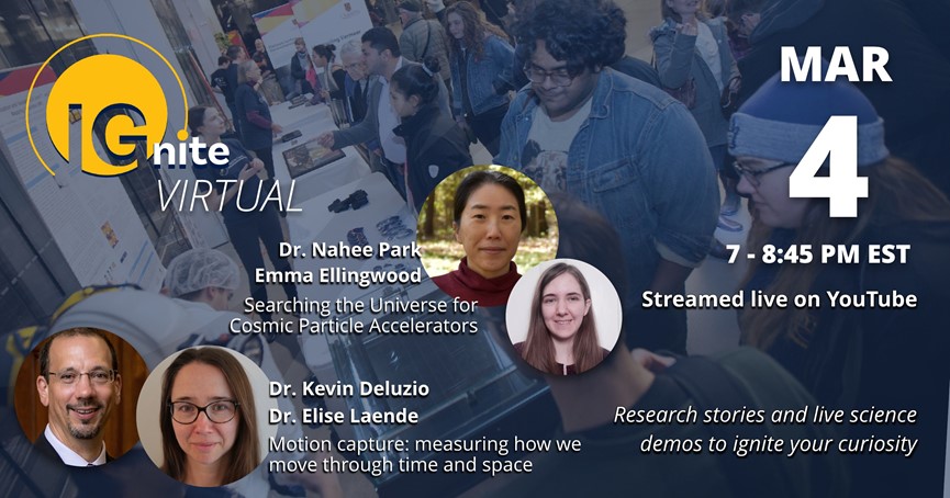 [Promotional Graphic: IGnite Virtual - March 4 7 - 8:45 PM EST Streamed on YouTube]