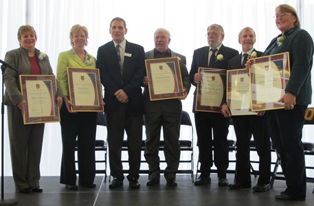 [Principal Woolf presented Staff Recogntion Awards]