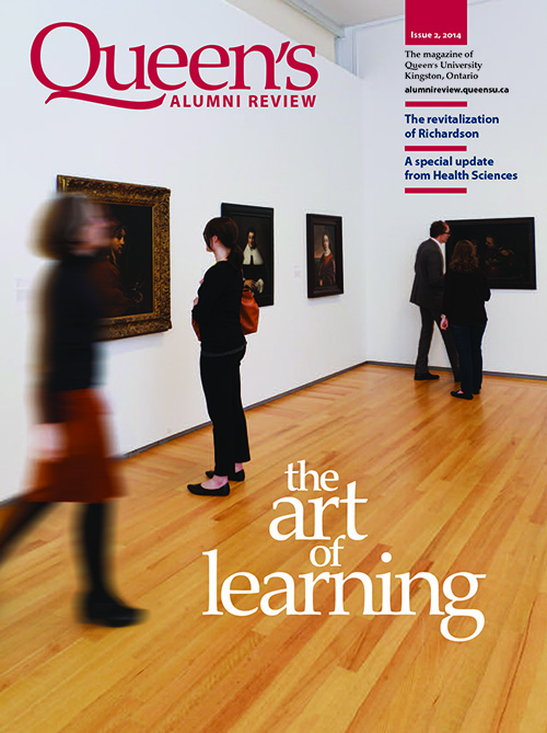 [photo of new Alumni Review cover]