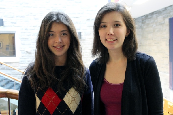 [Bridget Steele and Nicole Crozier]