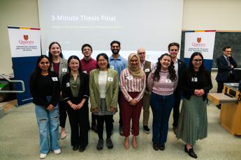 finalists for the 3-Minute Thesis