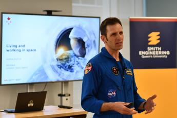 Canadian Space Agency astronaut Joshua Kutryk