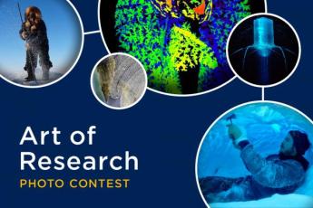 [Collage photo with text Art of Research Photo Contest]